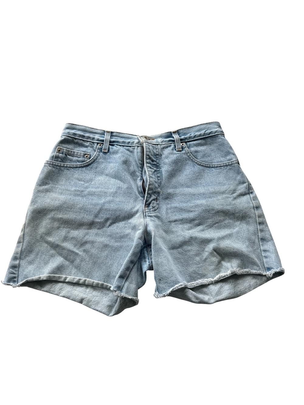 LONDONJEAN Light Blue Women's Denim Cutoff Shorts size 8
